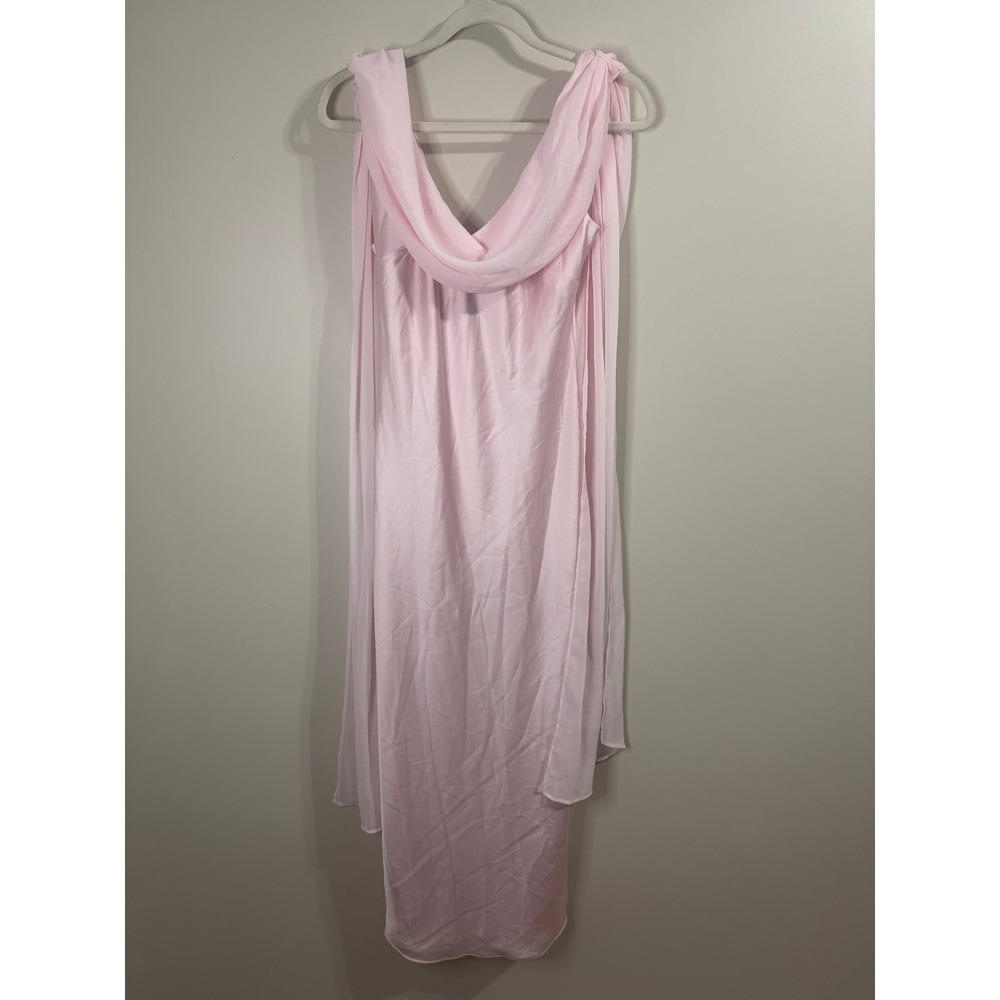 Show Me Your Mumu Pink Cowl Neck Maxi Dress with Formal Evening Gown - Picture 3 of 5